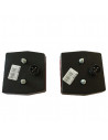 FEUX CARRES ASPOCK MINIPOINT (Connecteur Rond)  LA PAIRE