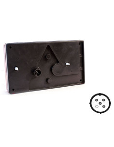 FEU AJBA 590 RECTANGULAIRE DROIT (Connectique ronde) 2