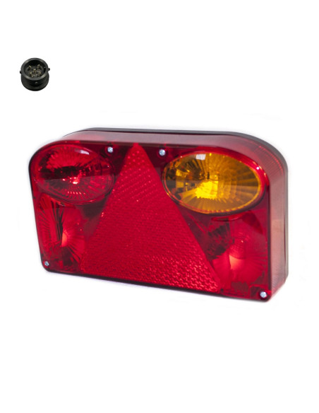 FEU RECTANGULAIRE DROIT SACEX 2715 (Conectique Ronde 5) 