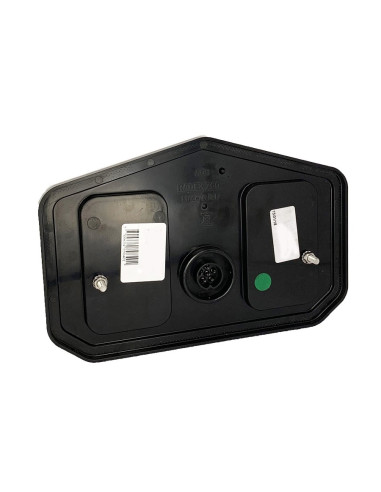 FEU LED DROIT RADEX 7600  220x145xX48 mm (Connectique Ronde 6)