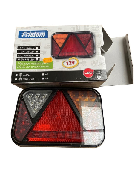 FRISTOM FT-270 FEU LED ARRIERE DROIT (Connectique ronde 5)
