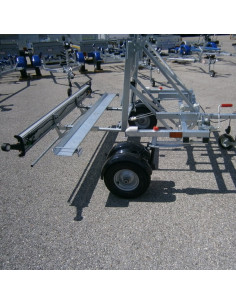 PORTE MOTO CCT4 TRANSVERSALE 260 KG DE CHARGE UTILE (Yo Remorques) 2