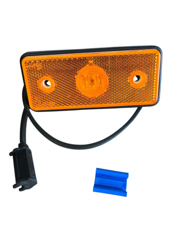 FEU DE POSITION LED ORANGE FRISTOM MD-013 (Cable 0,5m) QS075