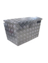 COFFRE ALUMINIUM TRAPEZE 860 x 310 x 460 mm