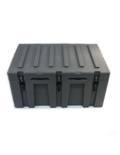 COFFRE RENFORCE ROTOMOULE 1070 x 630 x 492 mm  220L AVEC ROULETTE