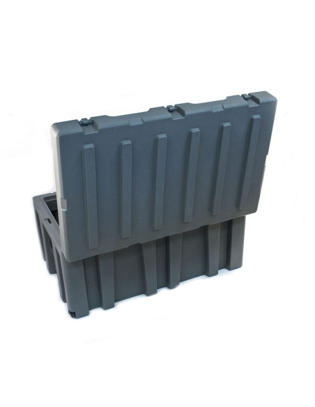 COFFRE RENFORCE ROTOMOULE 1070 x 630 x 492 mm  220L AVEC ROULETTE