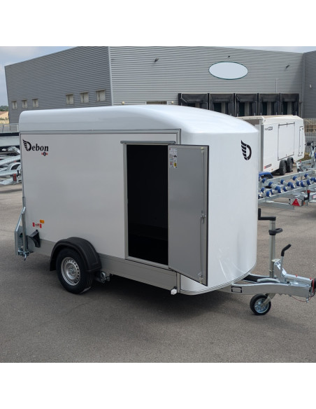 FOURGON C300 BLANC 300*155*190 1300KG COMPOSITE +P.LATERALE (Debon)