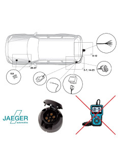 12140523 FAISCEAU 7 PLOTS NISSAN 