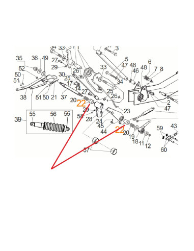 PALIER - BAGUE TIMON ARTICULE 251VB (Alko)