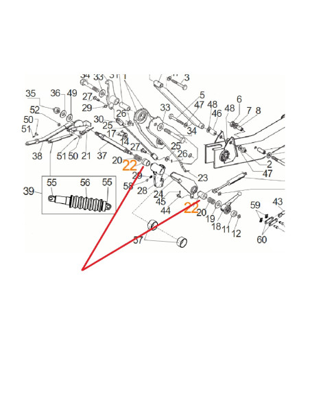 PALIER - BAGUE TIMON ARTICULE 251VB (Alko)