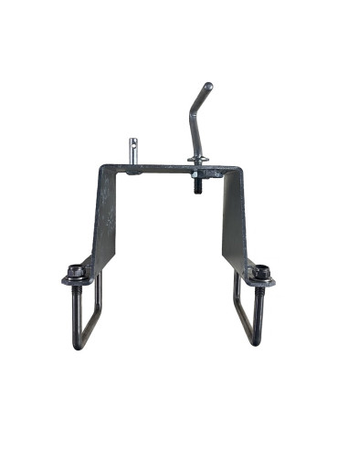 SUPPORT DE ROUE DE SECOURS 112*5 SUR LONGERON 120*50 (Sunway)