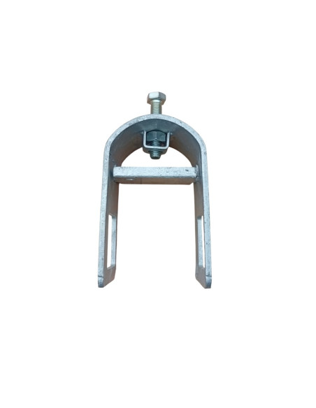 CHAPE POUR FIXATION DE CHANDELLE DE 50 SUR TUBE 80*40