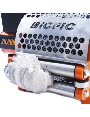 TREUIL ELECTRIQUE DE TRACTION 12V A CABLE CAPACITE 20000 LBS - 9000 Kg STOCK UNIQUEMENT