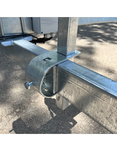 CHAPE POUR FIXATION DE CHANDELLE DE 50 SUR TUBE 100*50