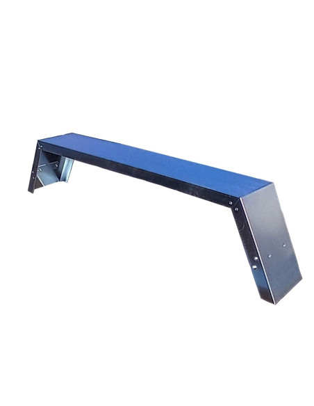 GARDE BOUE TANDEM 13 " RUSTIQUE 2 ESSIEUX  (L x l x H) 1430*225*290 (Sorel)