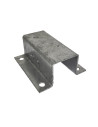 CHAPE POUR FIXATION DE CHANDELLE DE 60 SUR TUBE 100