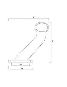 FEU DE GABARIT LED ASPOCK SUPERPOINT 3 BICOLORE GAUCHE - L 147 2