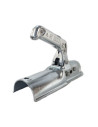 TETE ATTELAGE NON FREINE Ø 70MM  850 KG PERCAGE VERTICAL (Winterhoff)
