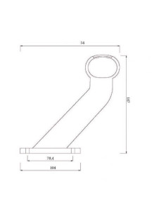 FEU DE GABARIT LED ASPOCK SUPERPOINT 3 BICOLORE COTE DROIT - L 147 2