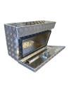 COFFRE ALUMINIUM POUR COTE DROIT DE REMORQUE 750 x 250 x 400 mm