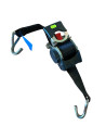 SANGLE A CLIQUET RETRACTABLE AVEC CROCHETS 1500 KG - 3M