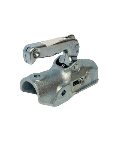 BOITIER D'ATTELAGE EM350R-B TUBE 50 PERCAGE CROISE VIS DE 12 (Albe)
