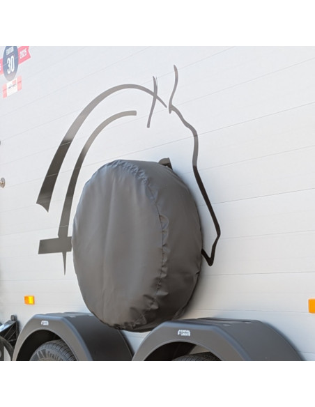 KIT ROUE SECOURS  185/65R14 AVEC SUPPORT ET PROTECTION