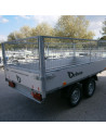 REHAUSSE GRILLAGE POTEAUX CARRES  BENNE DEBON PW1.2 (AM) - 300*160 H 60