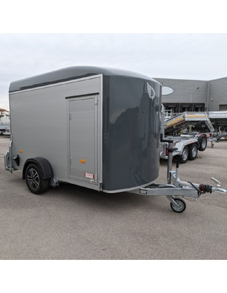 FOURGON C300 GRIS 300*155*190 1300KG ALU +P.LATERALE JANTE ALU