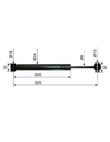 AMORTISSEUR DE TETE COMPATIBLE 161VB/VB-2 (Alko)