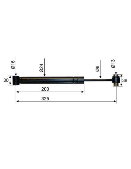 AMORTISSEUR DE TETE COMPATIBLE 161VB/VB-2 (Alko)