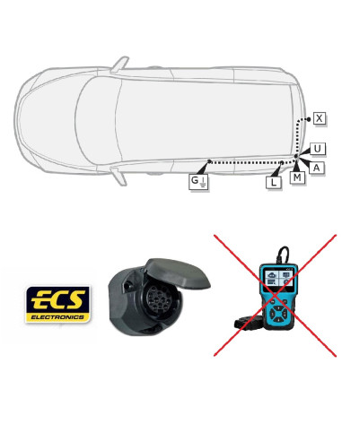 KI-157-D1 FAISCEAU SPECIFIQUE 13 BROCHES HYUNDAI & KIA