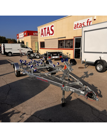 PORTE-BATEAU 1000 KG PTC - FAST MULTI-ROULEAUX