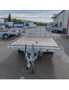 PLATEAU NU HAYON 410*220 - 2700 KG PTC 2 ESSIEUX - Basc Hydrau (Erdé)