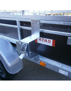 SUPPORT DE ROUE DE SECOURS EXPERT GAMME LC (Erdé) 2