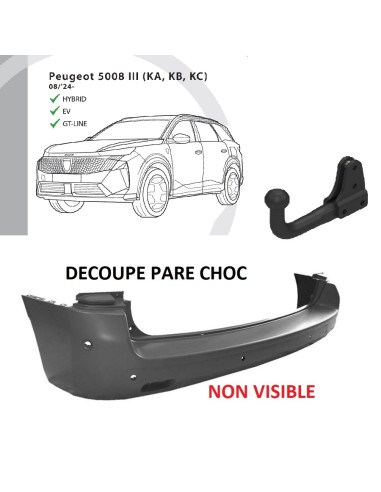 2887T48 ATTELAGE PEUGEOT 5008 III DE 08/24 - 