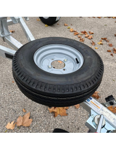 SUPPORT ROUE DE SECOURS BRIDE PERCAGE 115*4 (Sunway) 2