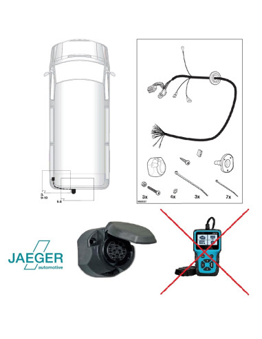 21500523 FAISCEAU 13 BROCHES RENAULT NISSAN OPEL