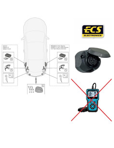 RN-168-HH FAISCEAU 13 BROCHES RENAULT (SET1350)