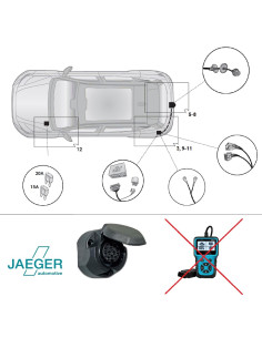 21500748 FAISCEAU 13 BROCHES RENAULT