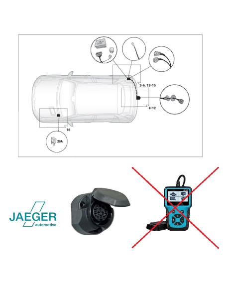 21500748 FAISCEAU 13 BROCHES RENAULT