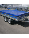 BACHE PLATE TOLEDE - BENNE NON FREINEE 256*147 (Lider)