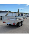 PLATEAU RIDELLE 263*145*40 2 ESSIEUX -NORDIKA N260F113 - 1300 KG PTC (Sorel)