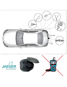 21040550 FAISCEAU 13 BROCHES MERCEDES