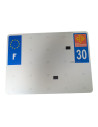 PLAQUE MINERALOGIQUE CARREE  SIV 30 275*200
