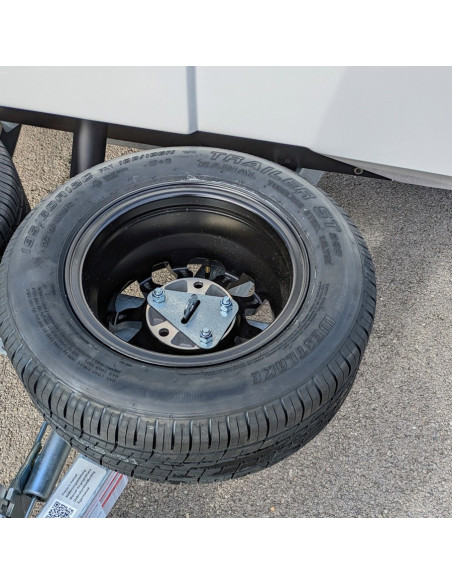 ROUE DE SECOURS SUPPLEMENTAIRE JANTE ALU ANTHRACITE /RT7 (Brian james)