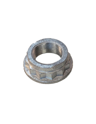 ECROU DE FUSEE AUTOBLOQUANT A 12 PANS M24 X 1,5 (Alko)