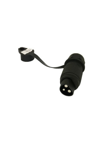 Prise bipolaire 12 volts male