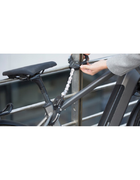 ANTIVOL MENOTTE AVEC CHAINE 9 MAILLON