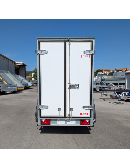 A LOUER FOURGON FROID POSITIF 250*125*180 1 ESSIEU 1300 KG (Bw)